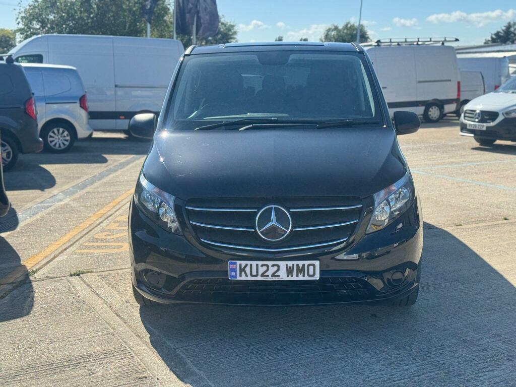 Mercedes-Benz Vito 2.0 116 Cdi Select Tourer G-tronic Rwd L3 Euro 6 Black #2