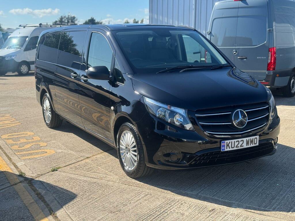 Mercedes-Benz Vito 2.0 116 Cdi Select Tourer G-tronic Rwd L3 Euro 6 Black #3