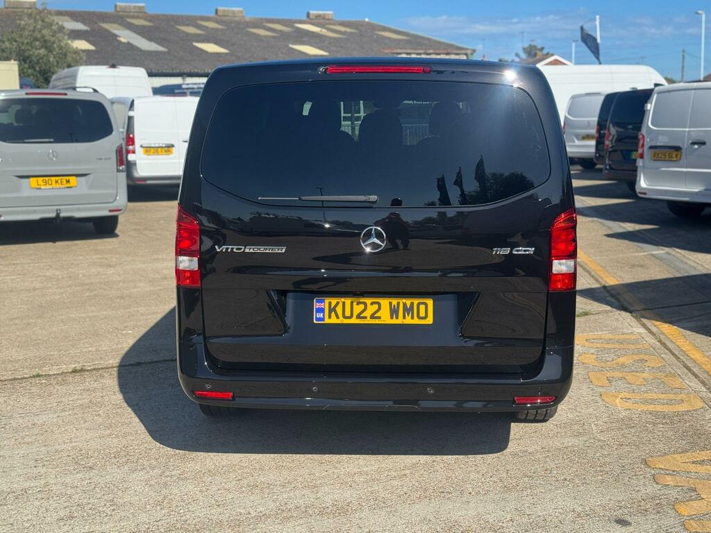Mercedes-Benz Vito 2.0 116 Cdi Select Tourer G-tronic Rwd L3 Euro 6 Black #5