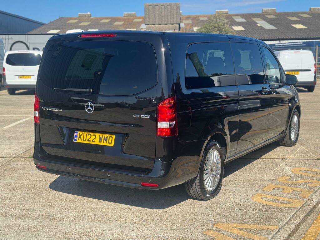 Mercedes-Benz Vito 2.0 116 Cdi Select Tourer G-tronic Rwd L3 Euro 6 Black #4