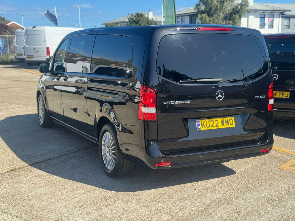 Mercedes-Benz Vito 2.0 116 Cdi Select Tourer G-tronic Rwd L3 Euro 6 Black #6