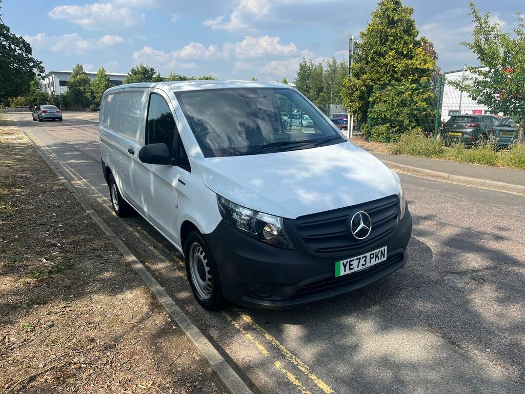 Mercedes-Benz eVito 116 E 66Kwh Progressive Fwd L2 6Dr Lwb White #2