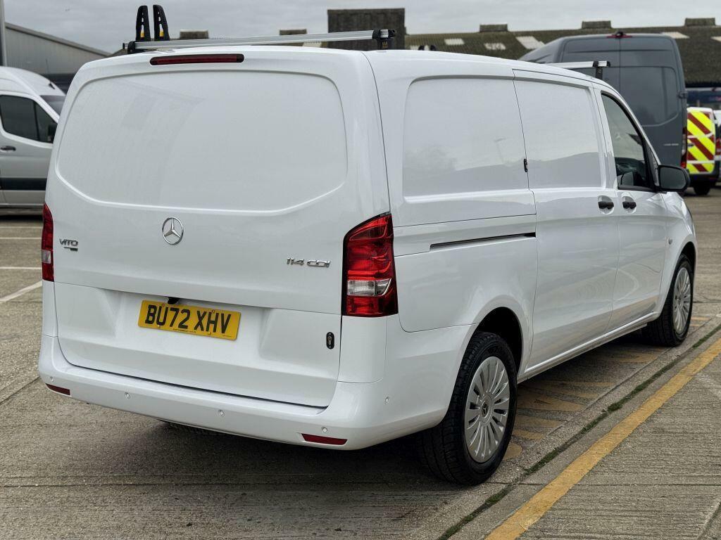 Mercedes-Benz Vito 2.0 114 Cdi Progressive G-tronic Rwd L2 Euro 6 S White #4