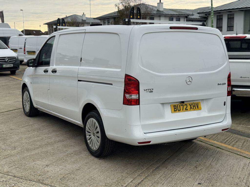 Mercedes-Benz Vito 2.0 114 Cdi Progressive G-tronic Rwd L2 Euro 6 S White #6
