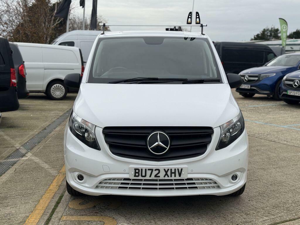 Mercedes-Benz Vito 2.0 114 Cdi Progressive G-tronic Rwd L2 Euro 6 S White #2