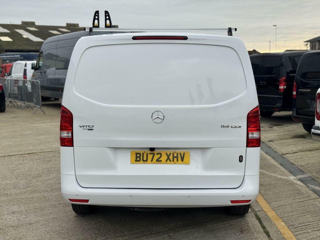 Mercedes-Benz Vito 2.0 114 Cdi Progressive G-tronic Rwd L2 Euro 6 S White #5