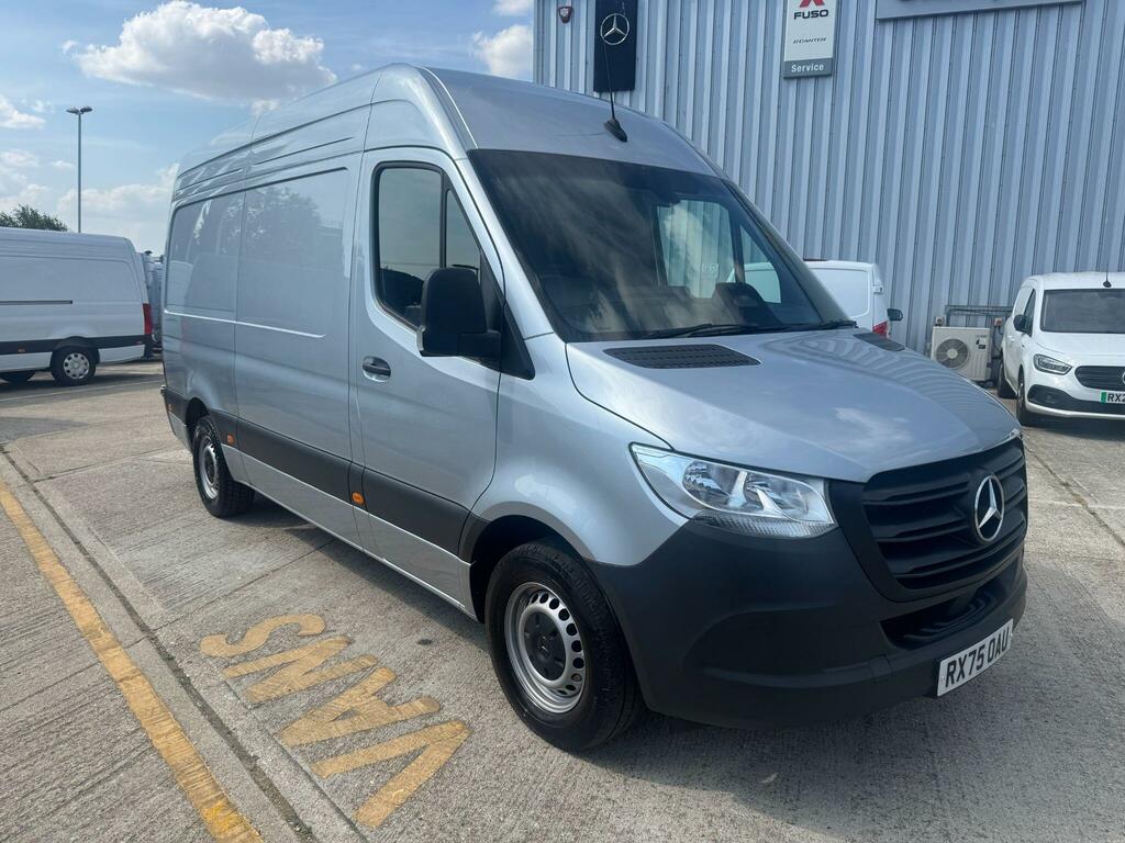 Mercedes-Benz Sprinter 2.0 315 Cdi Pro G-tronic Rwd L2 H2 Euro 6 Ss RX75OAU Silver #3