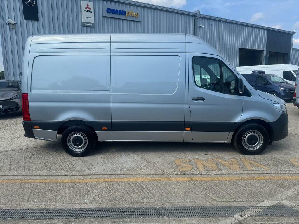 Mercedes-Benz Sprinter 2.0 315 Cdi Pro G-tronic Rwd L2 H2 Euro 6 Ss RX75OAU Silver #4