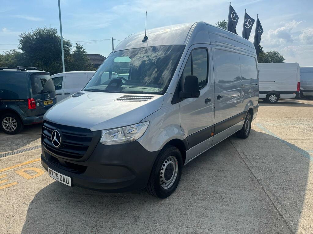 Mercedes-Benz Sprinter 2.0 315 Cdi Pro G-tronic Rwd L2 H2 Euro 6 Ss Silver