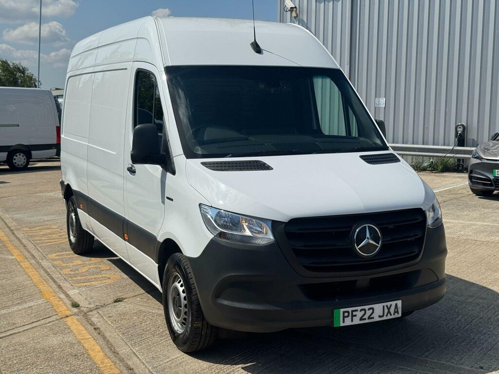 Mercedes-Benz eSprinter 55Kwh Progressive Panel Van Fwd White #3