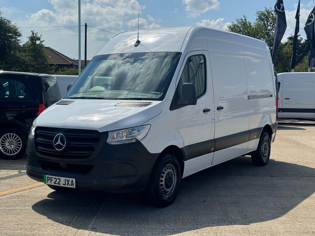 Mercedes-Benz eSprinter 55Kwh Progressive Panel Van Fwd White