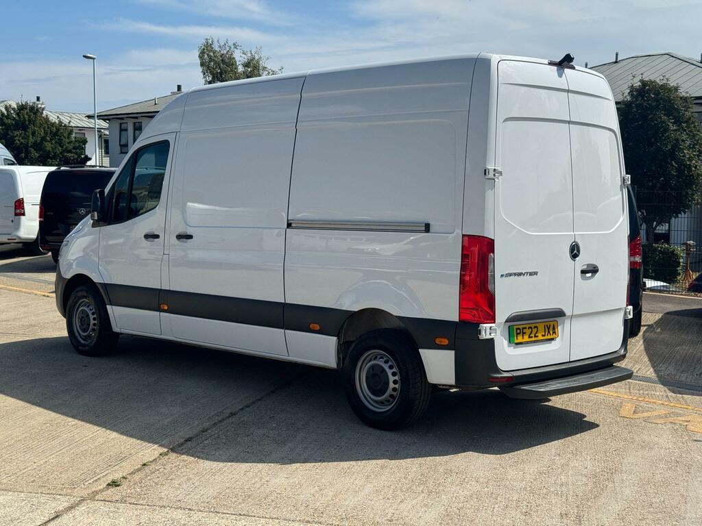 Mercedes-Benz eSprinter 55Kwh Progressive Panel Van Fwd White #5