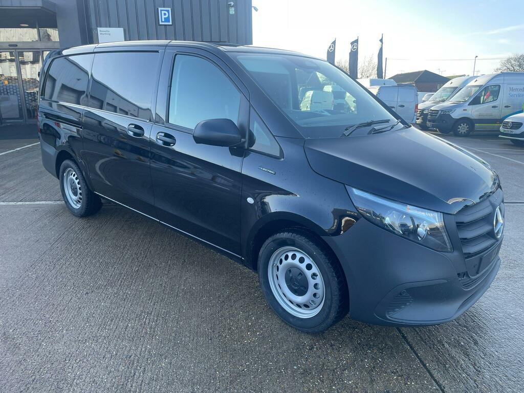Mercedes-Benz eVito 116 E 66Kwh Pro Fwd L2 6Dr Lwb Black #2