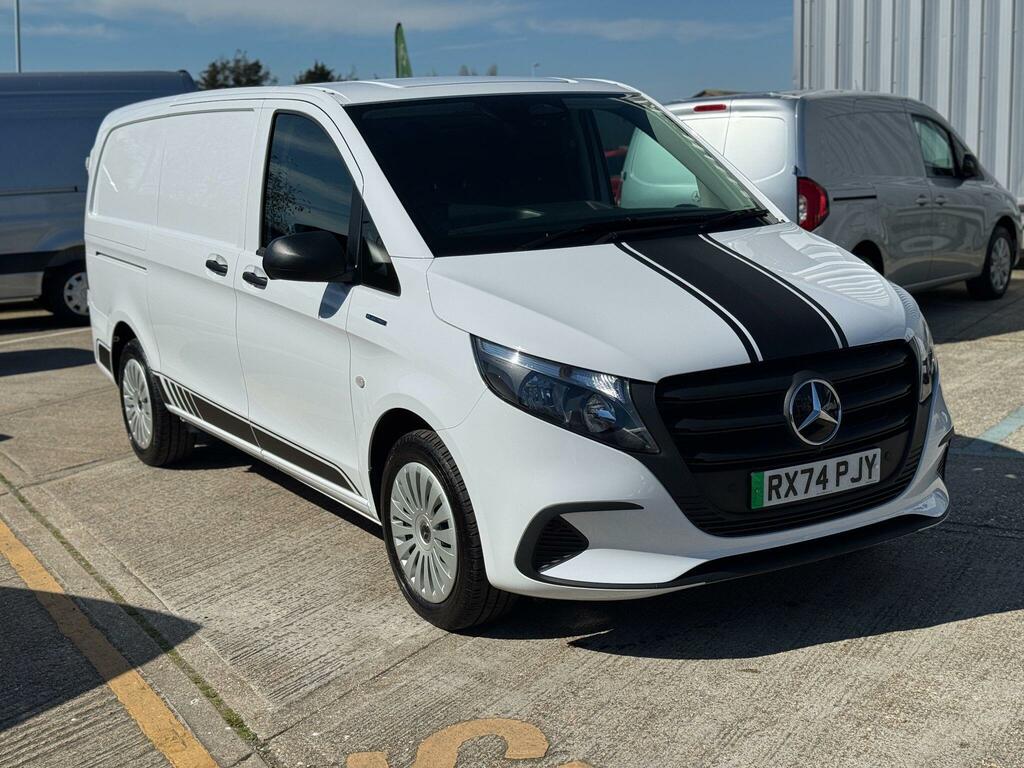 Mercedes-Benz eVito Evito Van Pro L2 White #5
