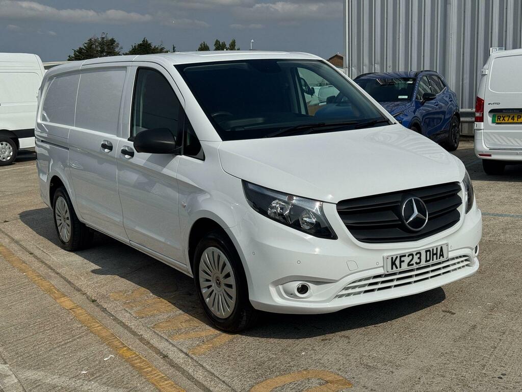 Mercedes-Benz Vito 2.0 114 Cdi Progressive Panel Van Manua White #3