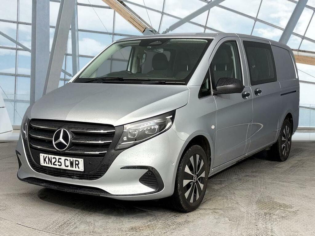 Mercedes-Benz Vito 2.0 119 Cdi Select Crew Van G-tronic Rwd L2 Euro 6 Silver