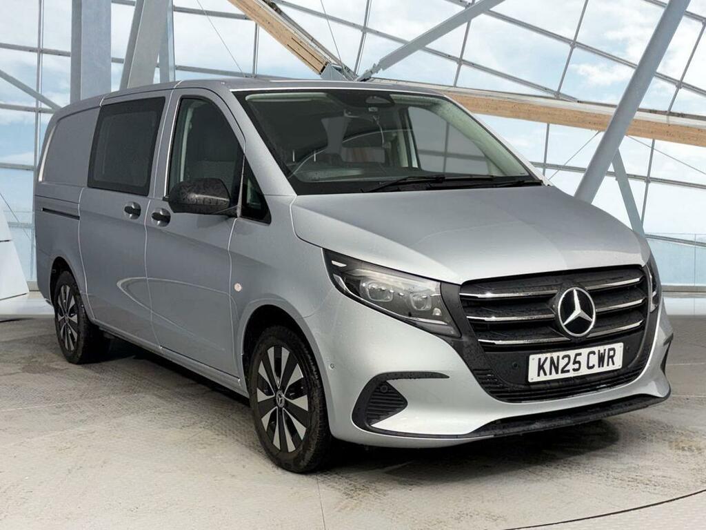 Mercedes-Benz Vito 2.0 119 Cdi Select Crew Van G-tronic Rwd L2 Euro 6 Silver #2