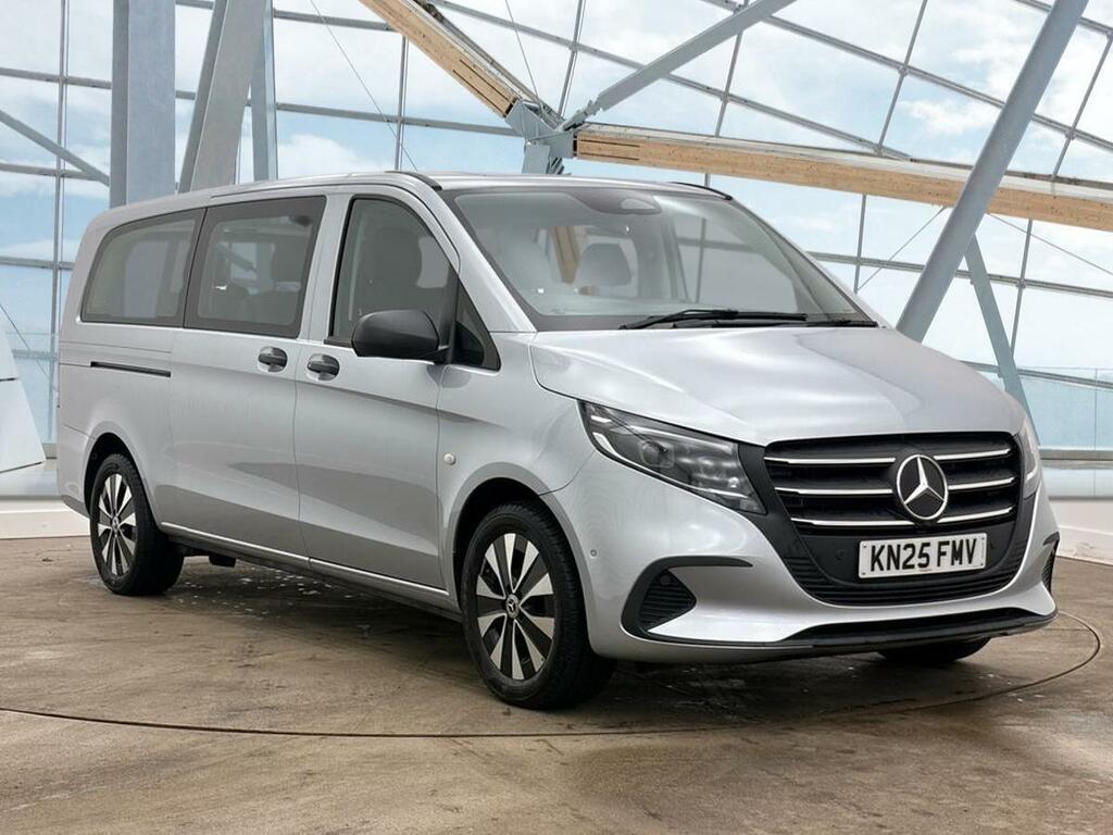 Mercedes-Benz Vito 2.0 116 Cdi Select Tourer G-tronic Rwd L3 Euro 6 Silver #3