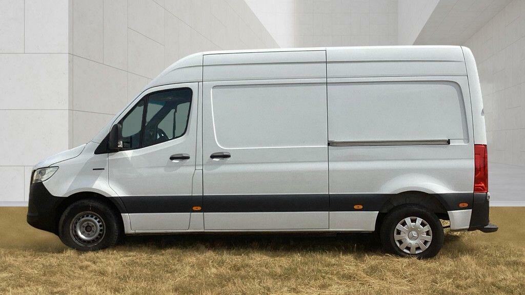 Mercedes-Benz eSprinter 55Kwh Progressive Panel Van Fwd White #6