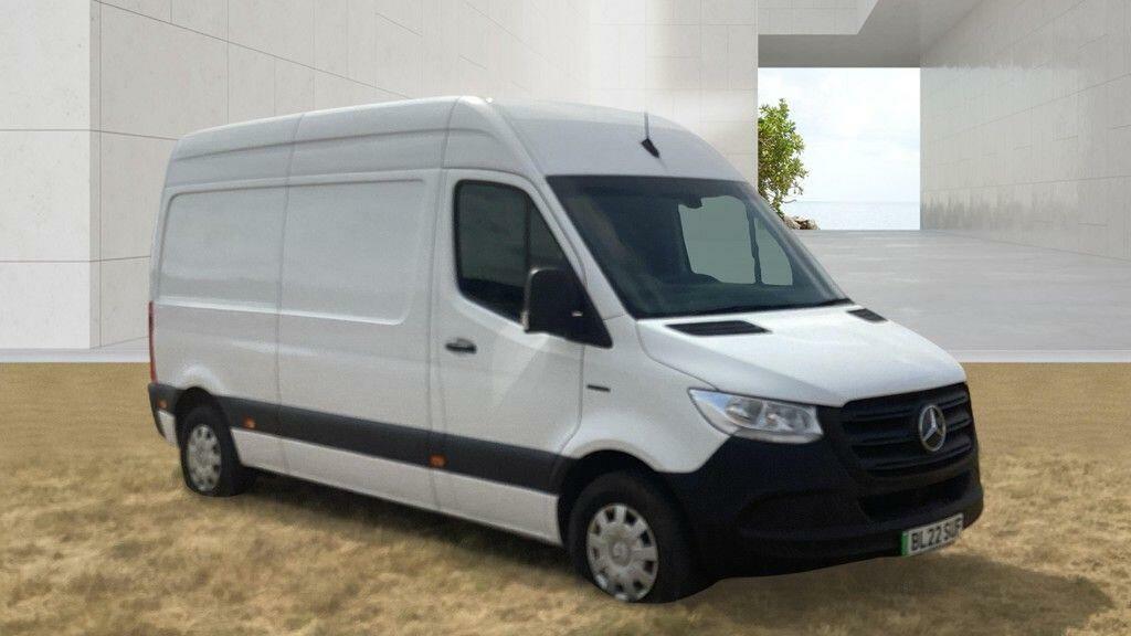 Mercedes-Benz eSprinter 55Kwh Progressive Panel Van Fwd White #2