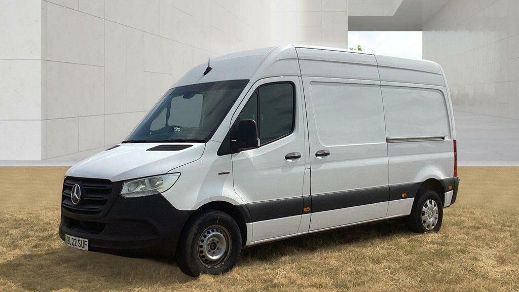 Mercedes-Benz eSprinter 55Kwh Progressive Panel Van Fwd White