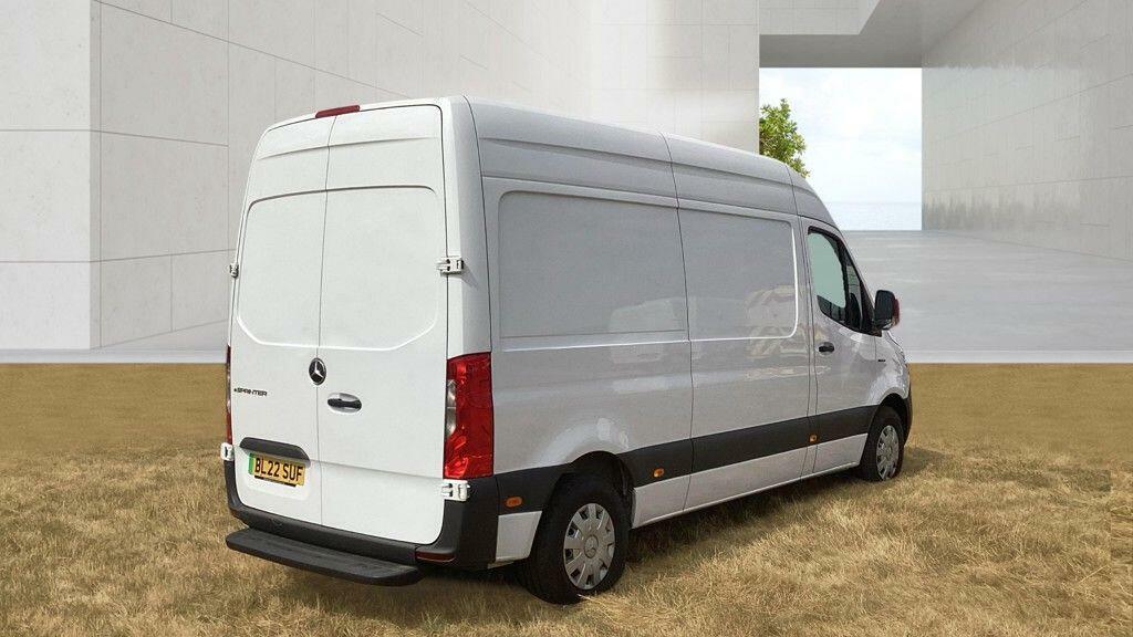 Mercedes-Benz eSprinter 55Kwh Progressive Panel Van Fwd White #4