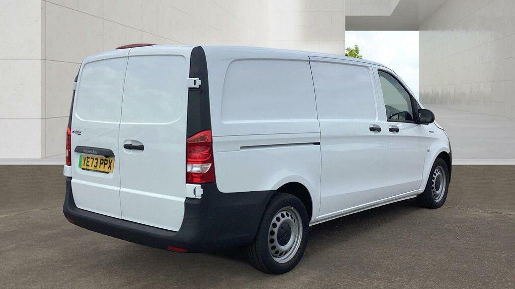 Mercedes-Benz eVito 116 E 66Kwh Progressive Fwd L2 6Dr Lwb White #4