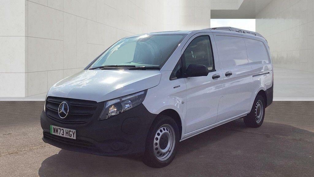 Mercedes-Benz eVito Evito Van Progressive L2 My21 White #1