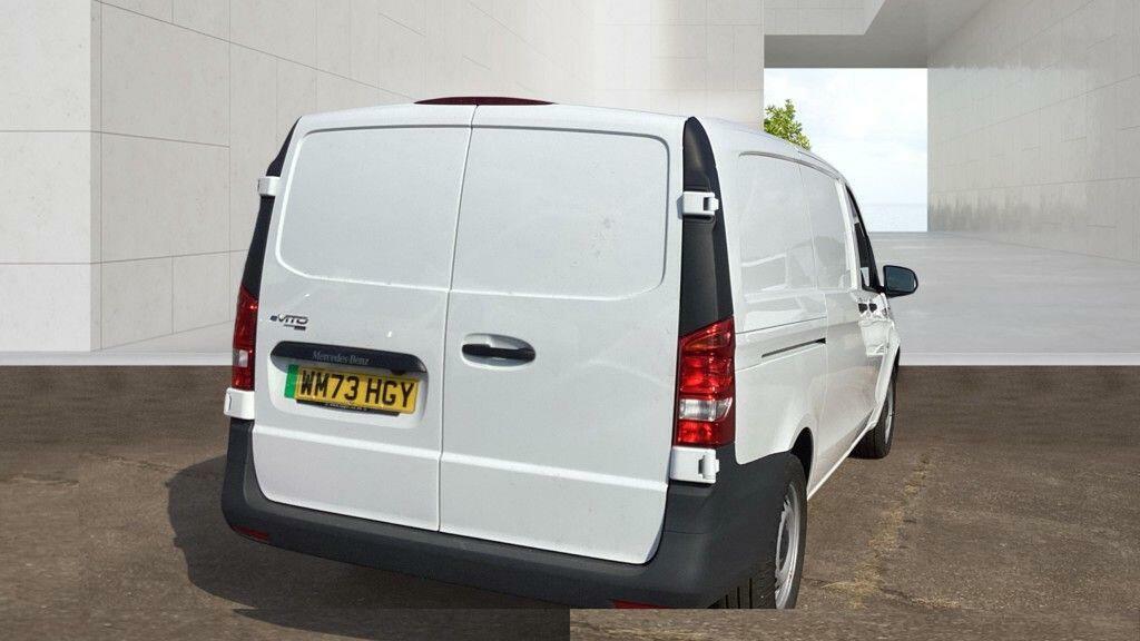 Mercedes-Benz eVito Evito Van Progressive L2 My21 White #4