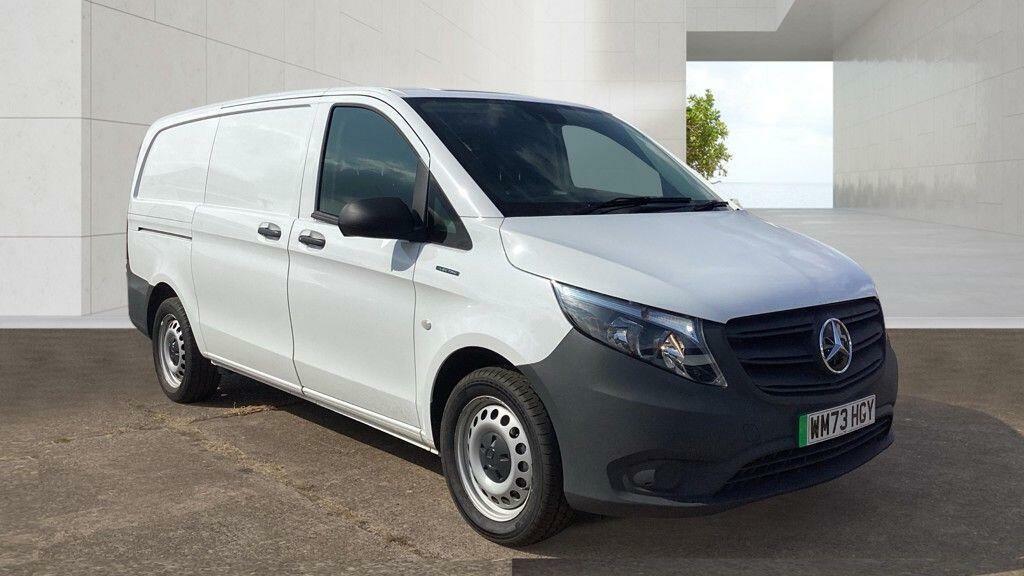 Mercedes-Benz eVito Evito Van Progressive L2 My21 White #2