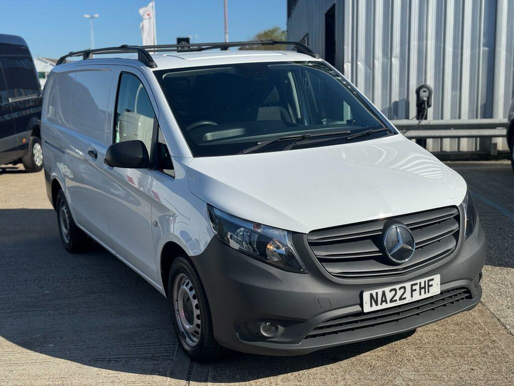 Mercedes-Benz Vito 2.0 114 Cdi Progressive G-tronic Rwd L2 Euro 6 S White #3