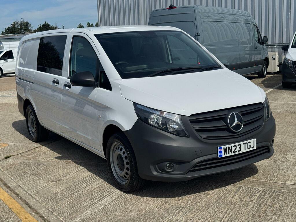 Mercedes-Benz Vito 2.0 114 Cdi Progressive Crew Van Double Cab Di White #3