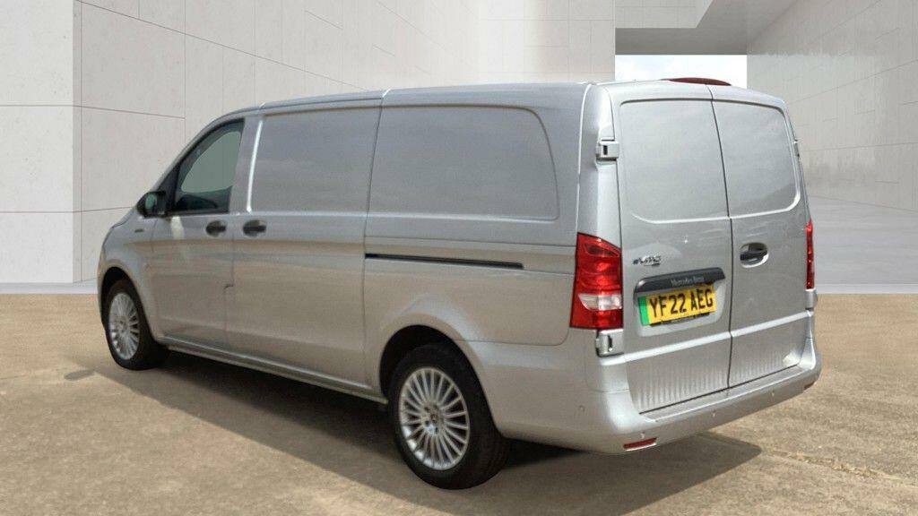Mercedes-Benz eVito 116 E 66Kwh Progressive Fwd L2 6Dr Lwb Silver #3
