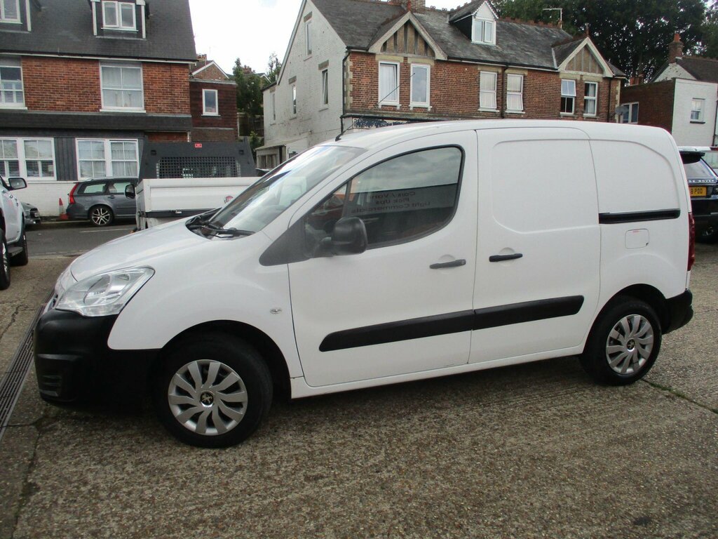 Peugeot Partner 1.6 Bluehdi 855 Se L1 Stop Start White #2