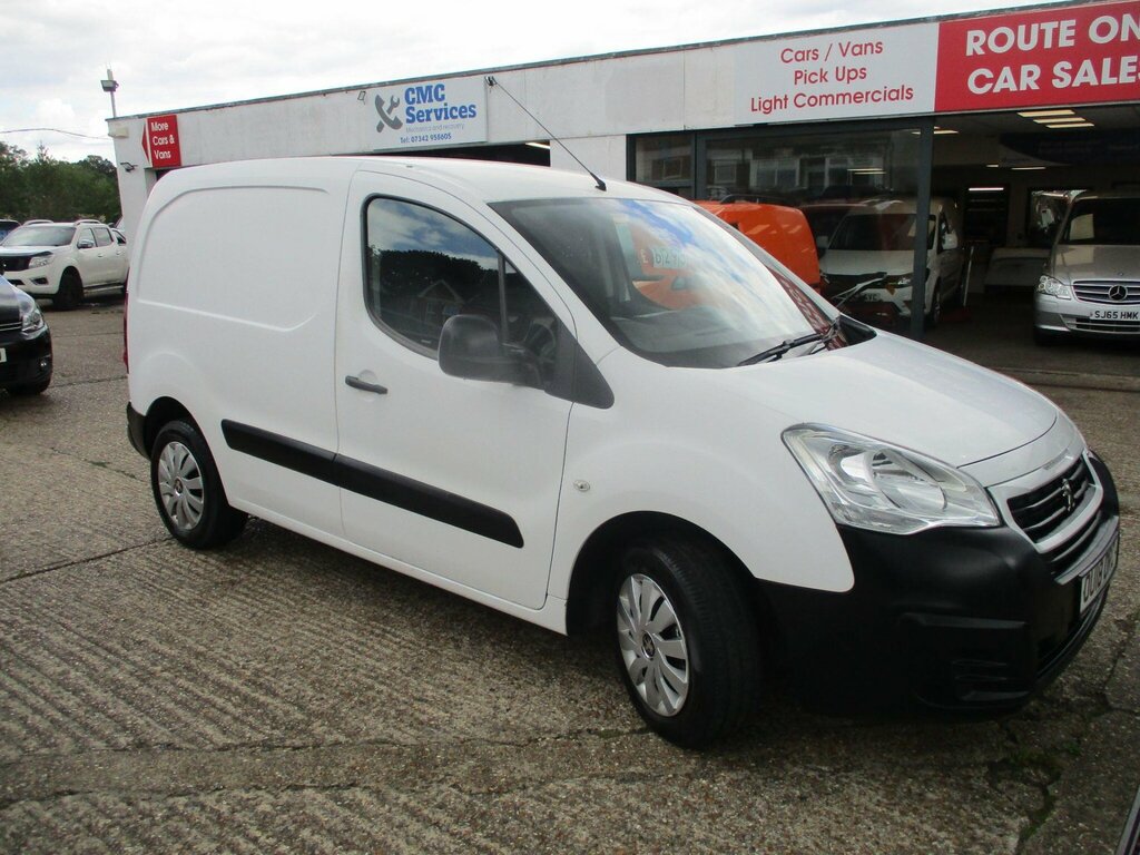 Peugeot Partner 1.6 Bluehdi 855 Se L1 Stop Start White #6