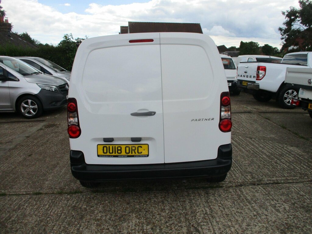 Peugeot Partner 1.6 Bluehdi 855 Se L1 Stop Start White #4