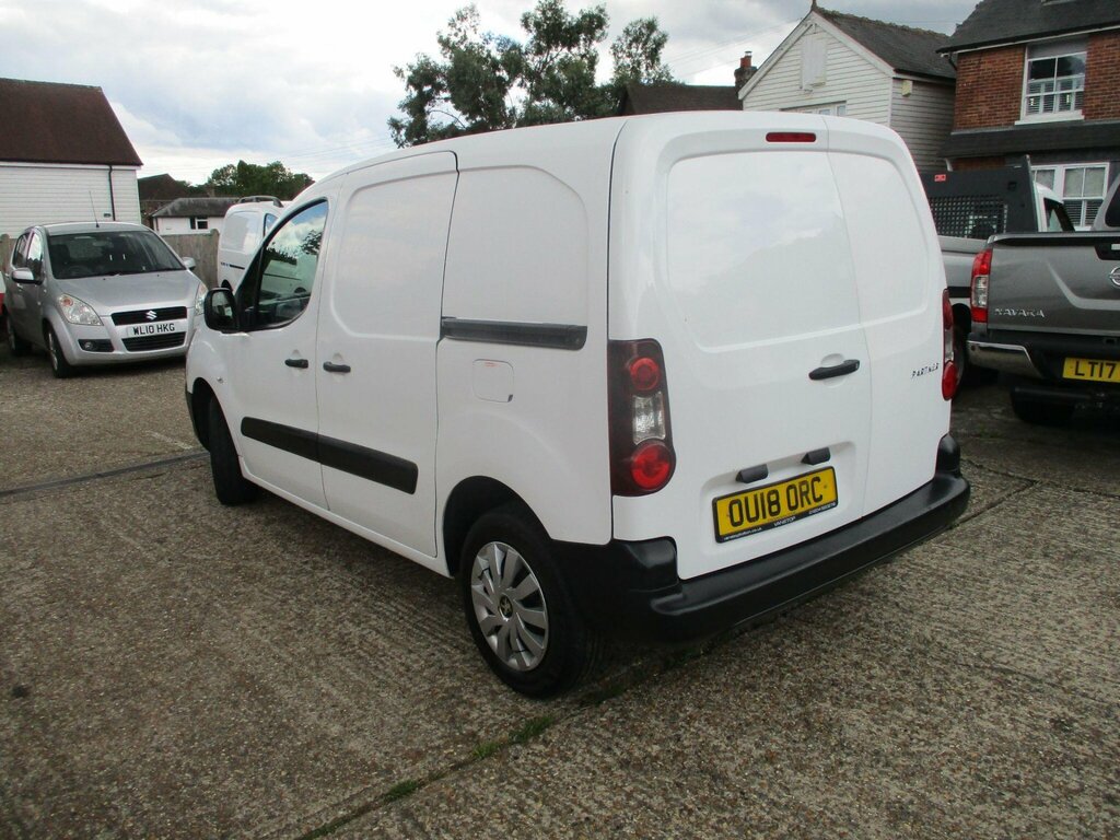 Peugeot Partner 1.6 Bluehdi 855 Se L1 Stop Start White #3