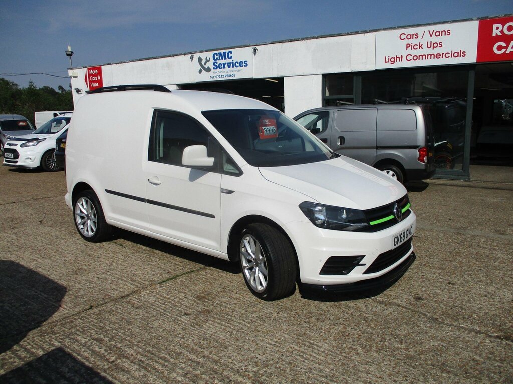 Volkswagen Caddy 2.0 Tdi C20 Bluemotion Tech Trendline Swb Euro 6 White #6
