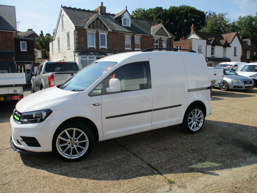 Volkswagen Caddy 2.0 Tdi C20 Bluemotion Tech Trendline Swb Euro 6 White #2