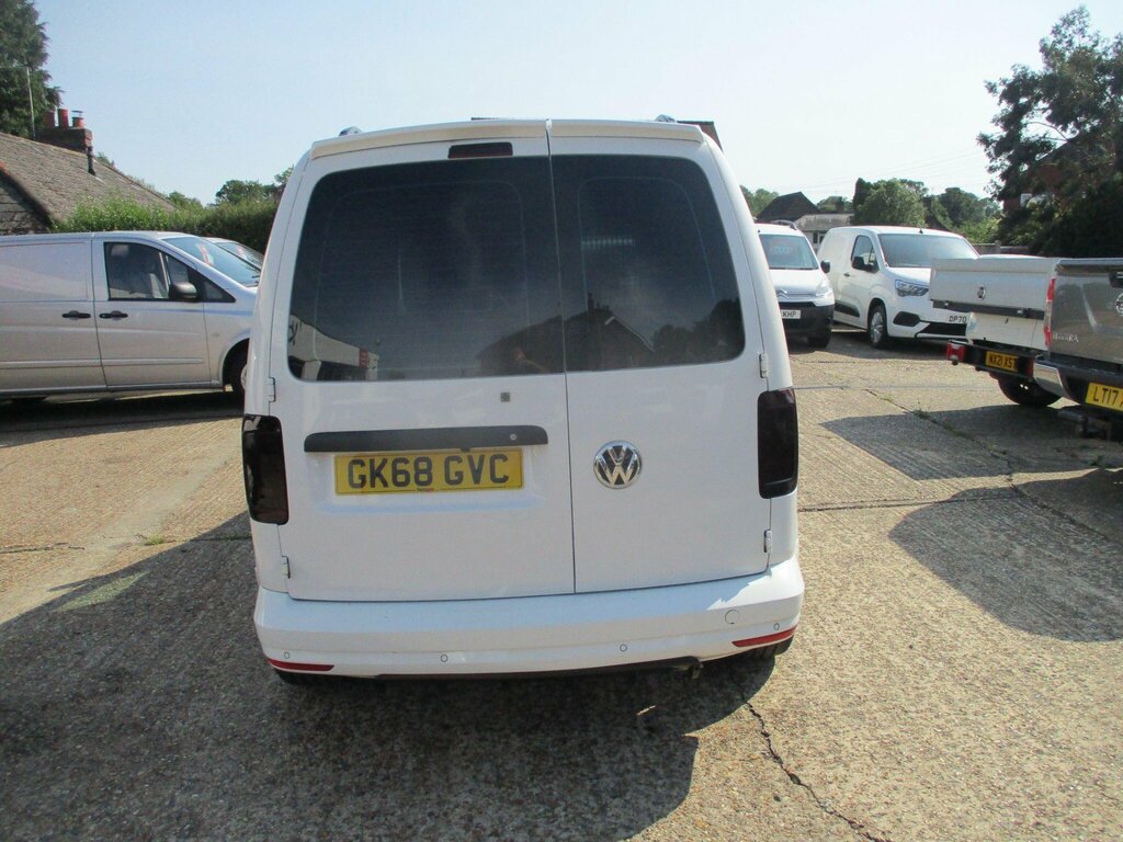 Volkswagen Caddy 2.0 Tdi C20 Bluemotion Tech Trendline Swb Euro 6 White #4