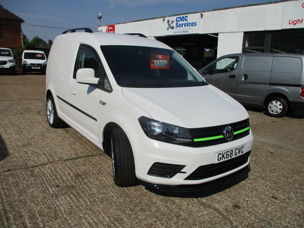 Volkswagen Caddy 2.0 Tdi C20 Startline 6Dr Lwb Euro 6 White #7