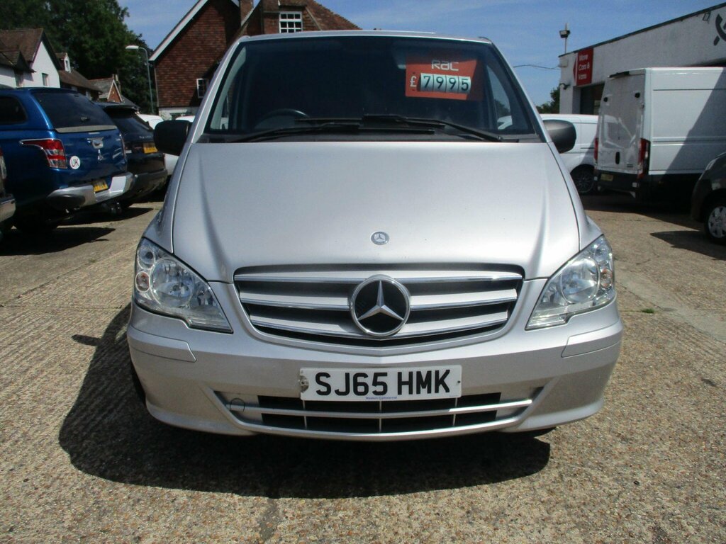 Mercedes-Benz Vito Panel Van 2.1 114 Cdi Bluetec Rwd L1 Euro 6 Ss White #7