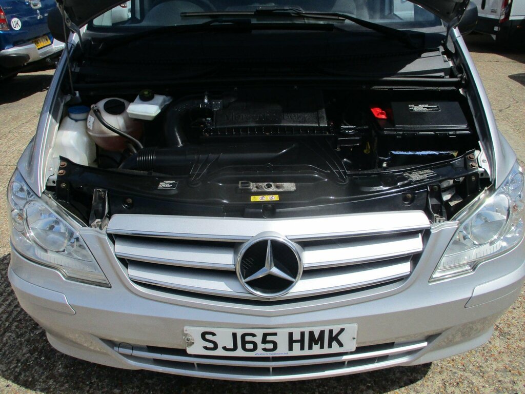 Mercedes-Benz Vito Panel Van 2.1 114 Cdi Bluetec Rwd L1 Euro 6 Ss White #8