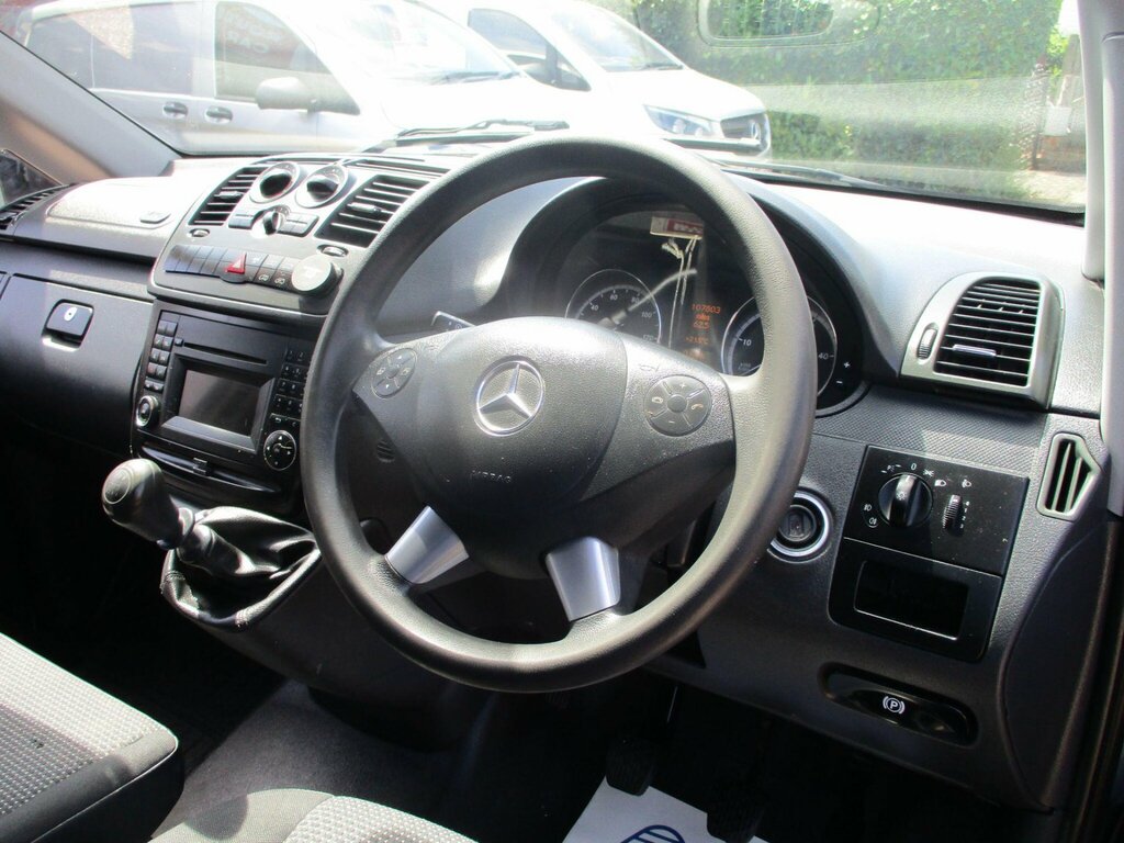 Mercedes-Benz Vito Panel Van 2.1 114 Cdi Bluetec Rwd L1 Euro 6 Ss White #27