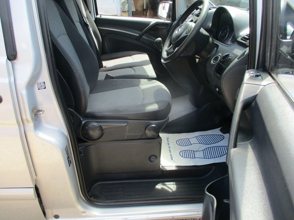 Mercedes-Benz Vito Panel Van 2.1 114 Cdi Bluetec Rwd L1 Euro 6 Ss White #25
