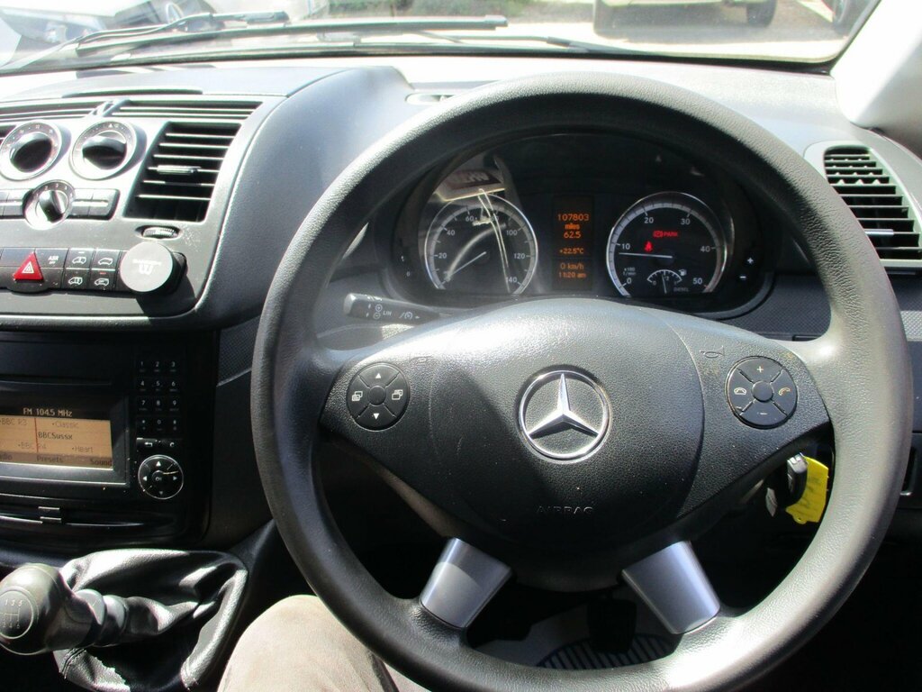 Mercedes-Benz Vito Panel Van 2.1 114 Cdi Bluetec Rwd L1 Euro 6 Ss White #28