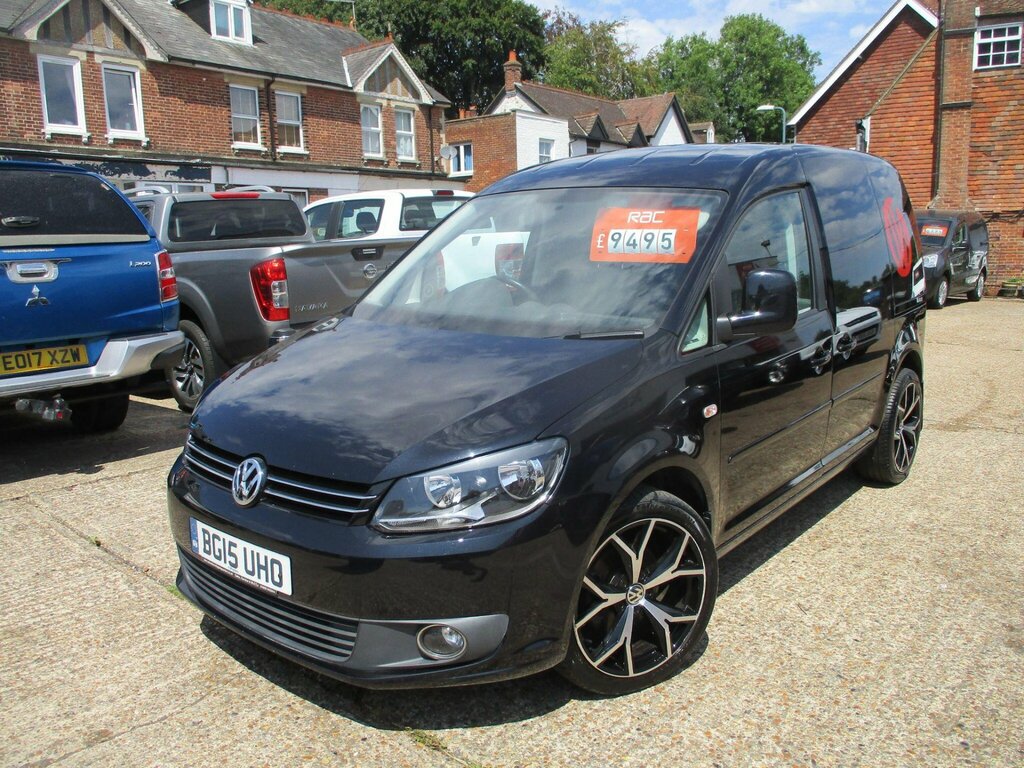 Volkswagen Caddy 1.6 Tdi B Motion Black Edition Black