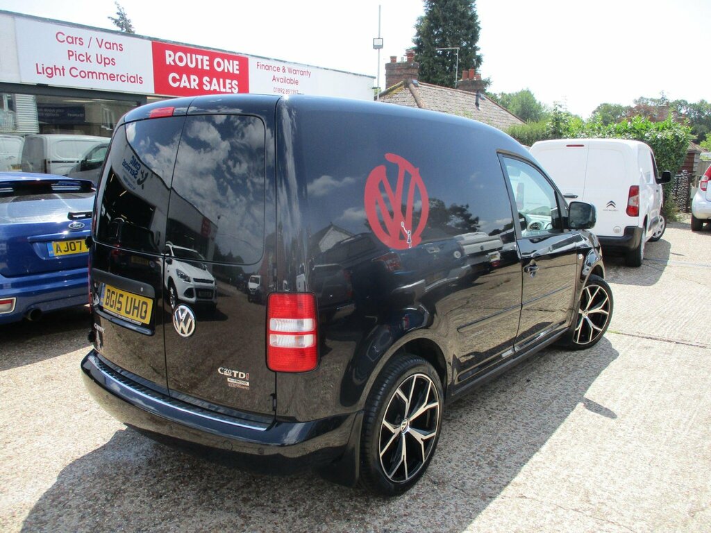 Volkswagen Caddy 1.6 Tdi B Motion Black Edition Black #5