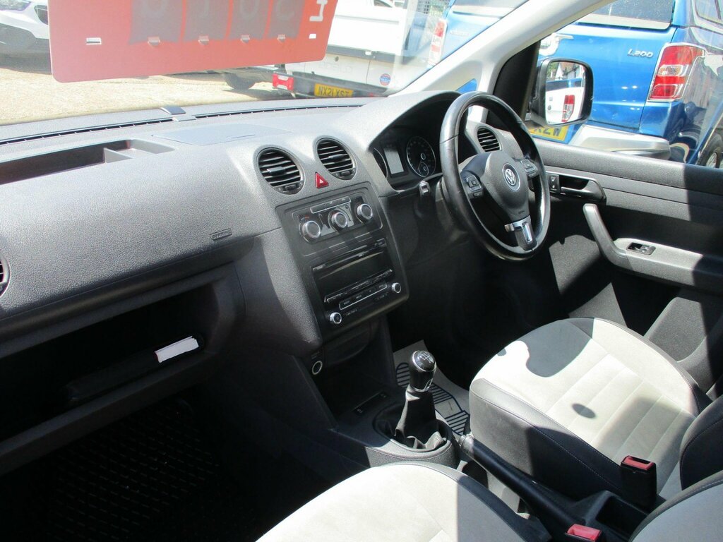 Volkswagen Caddy 1.6 Tdi C20 Startline L1 H1 White #12