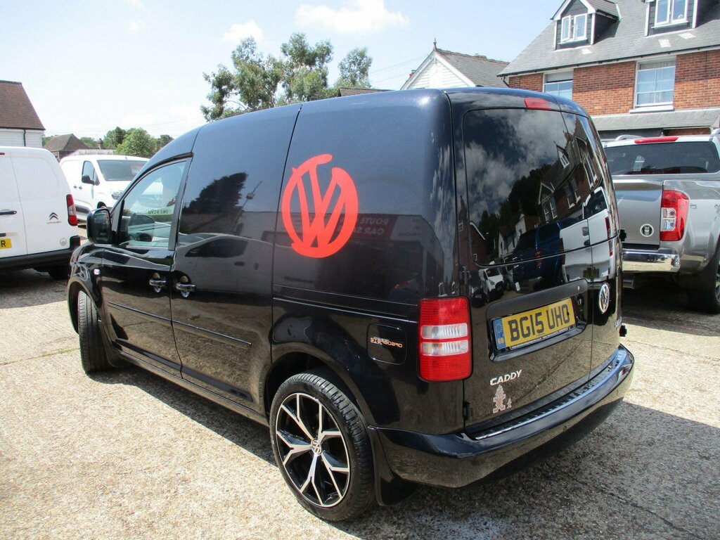 Volkswagen Caddy 1.6 Tdi B Motion Black Edition Black #3
